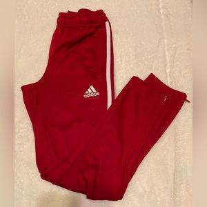 Adidas girls joggers, youth small.